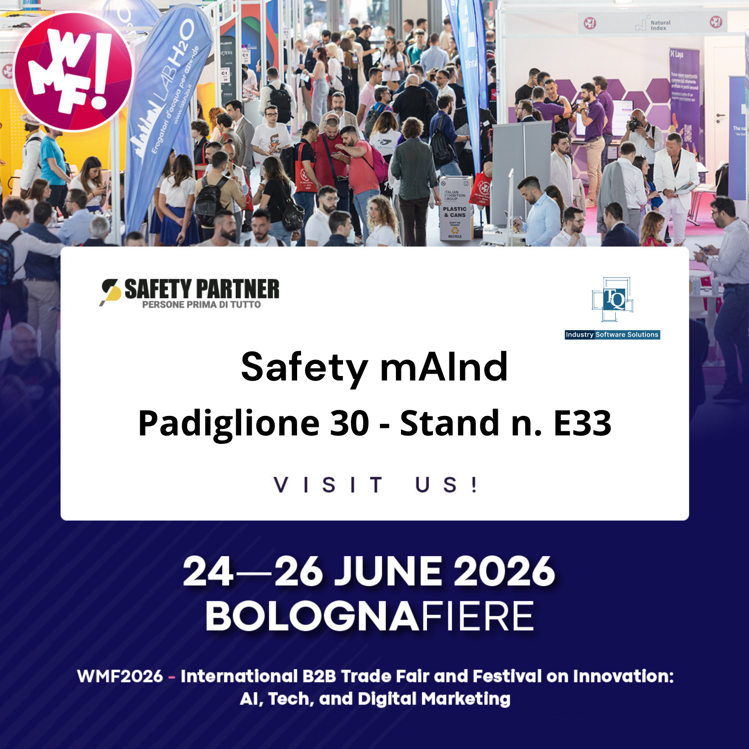 Padiglione 30 - Stand n. E33